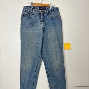 Vintage Bluenotes Women's Relaxed Fit Light Blue Jeans